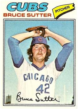 1977 Topps #144 Bruce Sutter Front