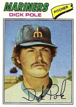1977 Topps #187 Dick Pole Front
