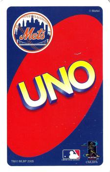 2005 UNO New York Mets #Y4 Jason Phillips Back