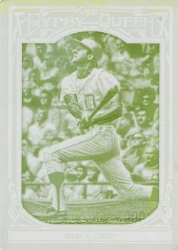 2013 Topps Gypsy Queen - Printing Plates Yellow #10 Al Kaline Front