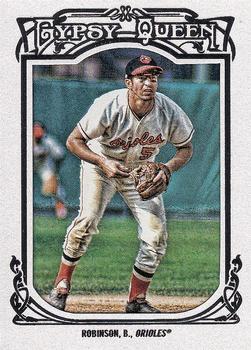 2013 Topps Gypsy Queen - Framed White #90 Brooks Robinson Front