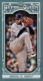 2013 Topps Gypsy Queen - Mini #22 CC Sabathia Front