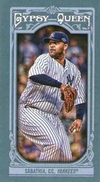 2013 Topps Gypsy Queen - Mini #22 CC Sabathia Front