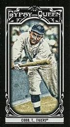 2013 Topps Gypsy Queen - Mini Black #155 Ty Cobb Front