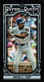 2013 Topps Gypsy Queen - Mini Black #8 Andre Dawson Front