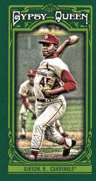 2013 Topps Gypsy Queen - Mini Green #80 Bob Gibson Front