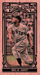 2013 Topps Gypsy Queen - Mini Wood #340 Willie Mays Front
