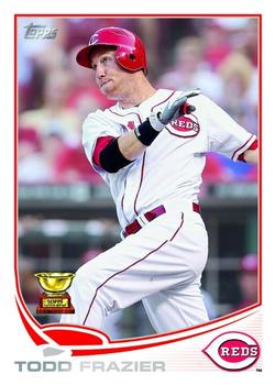 2013 Topps Cincinnati Reds #CIN-11 Todd Frazier Front