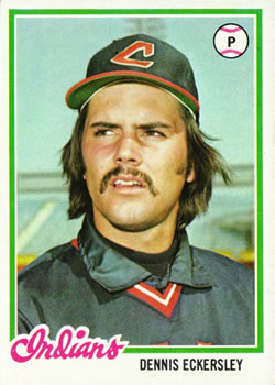 1978 Topps #122 Dennis Eckersley Front