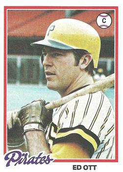 1978 Topps #28 Ed Ott Front