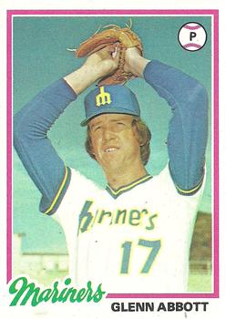 1978 Topps #31 Glenn Abbott Front