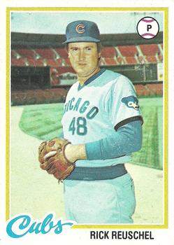 1978 Topps #50 Rick Reuschel Front