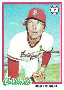 1978 Topps #58 Bob Forsch Front