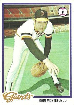 1978 Topps #142 John Montefusco Front