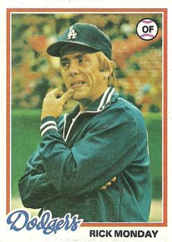 1978 Topps #145 Rick Monday Front
