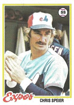 1978 Topps #221 Chris Speier Front