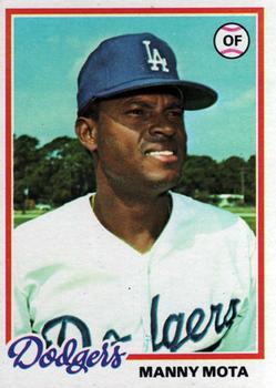 1978 Topps #228 Manny Mota Front