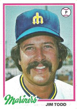 1978 Topps #333 Jim Todd Front