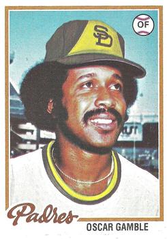 1978 Topps #390 Oscar Gamble Front