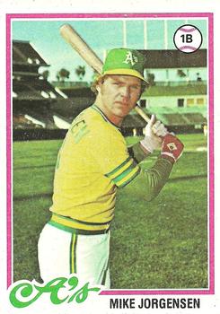 1978 Topps #406 Mike Jorgensen Front