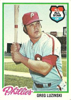 1978 Topps #420 Greg Luzinski Front