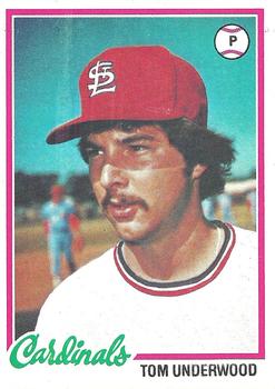 1978 Topps #531 Tom Underwood Front