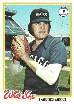  1977 Topps # 222 Francisco Barrios Chicago White Sox (Baseball  Card) EX/MT White Sox : פריטי אספנות ואמנות