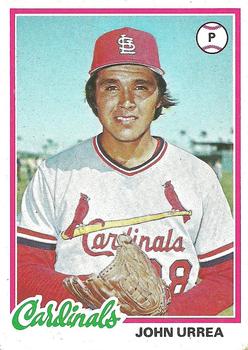 1978 Topps #587 John Urrea Front