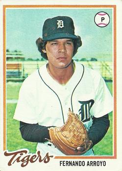 1978 Topps #607 Fernando Arroyo Front