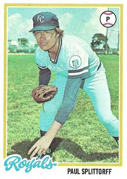 1978 Topps #638 Paul Splittorff Front