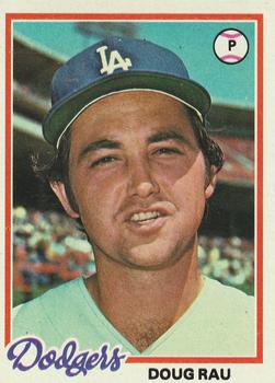 1978 Topps #641 Doug Rau Front