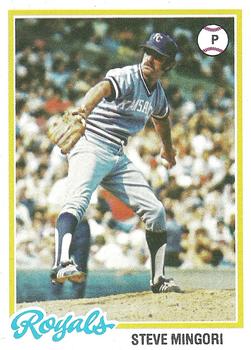 1978 Topps #696 Steve Mingori Front