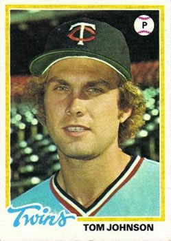 1978 Topps #54 Tom Johnson Front