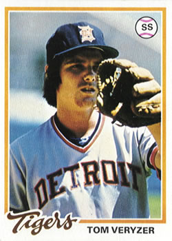 1978 Topps #633 Tom Veryzer Front