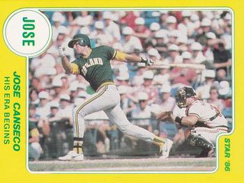 1986 Star Jose Canseco #NNO Jose Canseco Front