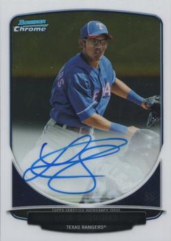 2013 Bowman - Chrome Prospect Autographs #BCP-LS Luis Sardinas Front