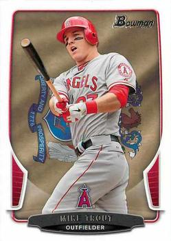 2013 Bowman - Hometown #121 Mike Trout Front