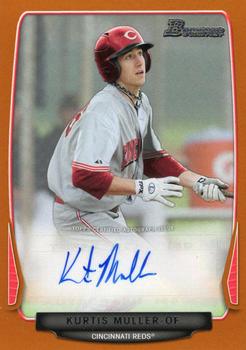 2013 Bowman - Prospect Autographs Orange #BPA-KM Kurtis Muller Front