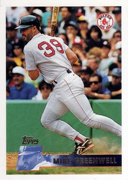 1996 Topps #143 Mike Greenwell Front