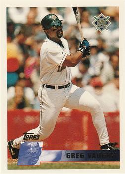 1996 Topps #147 Greg Vaughn Front