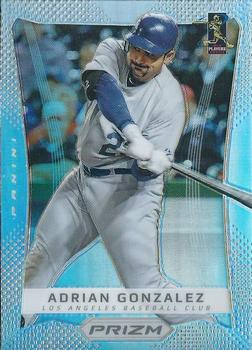 2012 Panini Prizm - Prizms #39 Adrian Gonzalez Front