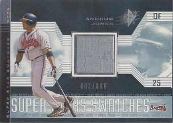 2002 SPx #172 Andruw Jones Front