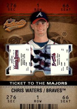 2003 Fleer Authentix #113 Chris Waters Front