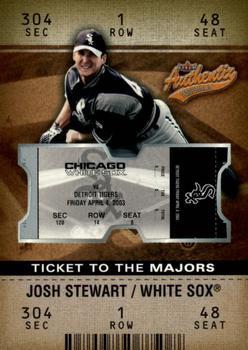 2003 Fleer Authentix #117 Josh Stewart Front