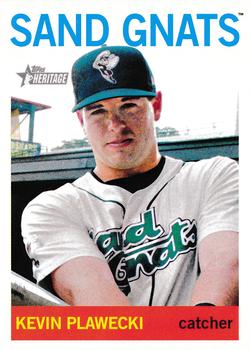 2013 Topps Heritage Minor League #13 Kevin Plawecki Front