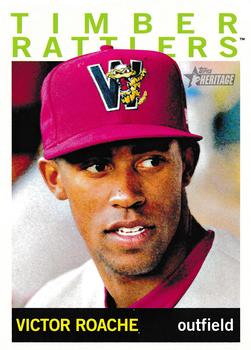 2013 Topps Heritage Minor League #14 Victor Roache Front