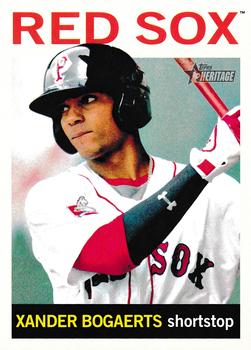 2013 Topps Heritage Minor League #50 Xander Bogaerts Front