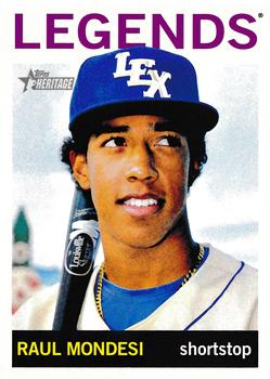 2013 Topps Heritage Minor League #63 Raul Mondesi Front