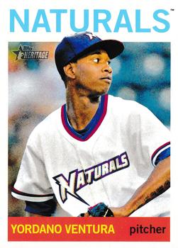 2013 Topps Heritage Minor League #73 Yordano Ventura Front