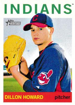 2013 Topps Heritage Minor League #76 Dillon Howard Front